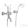 Bugnatese OXFORD Termosztátos kádcsaptelep zuhanyszettel króm színben 6303CR