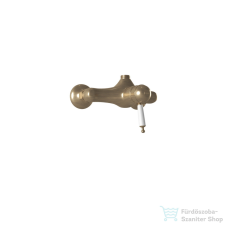Bugnatese OXFORD termosztátos zuhany csaptelep 3/4-es felső csatlakozással,bronz 6337BR csaptelep