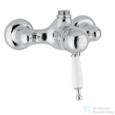 Bugnatese OXFORD termosztátos zuhany csaptelep 3/4-es felső csatlakozással,króm 6337CR csaptelep