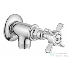 Bugnatese PRINCETON Sarokszelep 1/2-1/2" csatlakozású króm színben 858 csaptelep