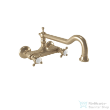 Bugnatese REVIVAL fali mosogató csaptelep,bronz 452BR csaptelep