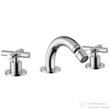 Bugnatese RODOS 3 üléses bidet csaptelep click-clack leeresztővel,króm 7325SCCR csaptelep