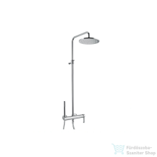 Bugnatese TESS zuhanyrendszer 22,5 cm-es fejzuhannyal,króm 9642CCR csaptelep