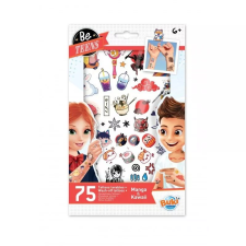 BUKI 75 darabos Lemosható tetoválás - Manga és Kawaii minták (BUKITA007) szépségszalon