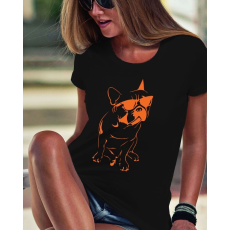  Bulldog női póló - Kutyás pólók