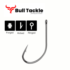 Bullfishing Bull Tackle Maruseigo With Ring -9011 - 6# horog