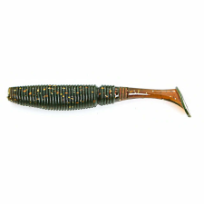 Bullfishing HiKi(Bull Tackle) - Killbash gumicsali - 10 darab/csomag méret: 70 mm súly: 2.8 g Motorolaj zöld horgászkiegészítő