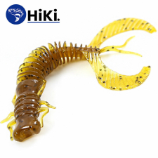 Bullfishing HiKi-Larva gumicsali 51/63/76/88/100 mm - 6 darab/csomag méret: 88 mm súly: 3.5 g Narancs horgászkiegészítő