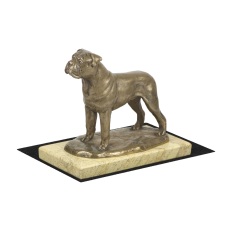  Bullmasztiff, Bulmasztiff - kutyaszobor, kutya sziluett figura, trófea egy Art-Dog kutyakiállításra dekoráció