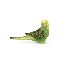 Bullyland 69381 Hullámos papagáj, zöld játékfigura