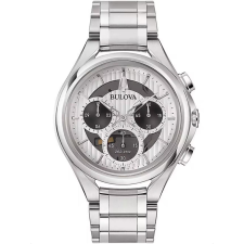 Bulova 96A301 Mens Watch Chronograph 45mm 3ATM karóra