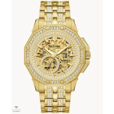 Bulova Octava Crystal Automatic férfi óra - 98A292 karóra