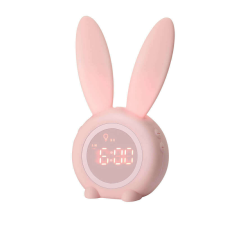 Bunny Nyuszis ébresztőóra és éjszakai fény ébresztőóra
