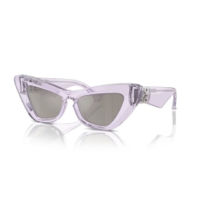 Burberry BE4421U 40956G TRANSPARENT VIOLET LIGHT GREY MIRROR SILVER napszemüveg napszemüveg