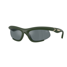 Burberry BE4462 41876G Rubber Green Grey Mirror Black napszemüveg