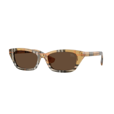 Burberry BE4488 416373 Check Sand Dark Brown napszemüveg