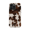 Burga Celestial Apple iPhone 15 Pro Hátlapvédő telefon tok - Barna/Fehér Tehén mintás (UN_07_IP15PRO_TH-MAGSAFE)