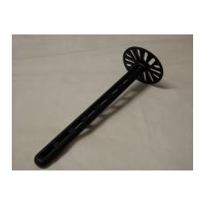  Burgonyanyomó, műanyag fekete (2348) konyhai eszköz