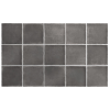 Burkolat Equipe Argile dark 10x10 cm matt ARGILE10DA