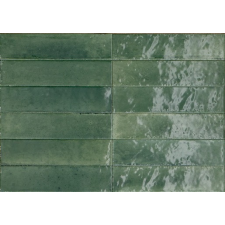  Burkolat Ragno Look verde 6x24 cm fényes RCTZ csempe