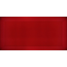  Burkolat Ribesalbes Chic Colors rojo bisel 7,5x15 cm fényes CHICC1972 csempe