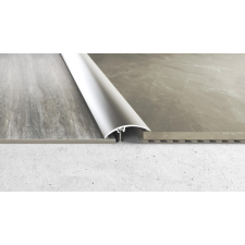  Burkolatváltó A65 2,7m Csavaros Ezüst élvédő, sín, szegélyelem