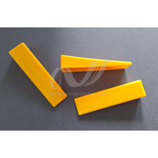  Burkolólap- és csempeszintező ék sárga 100 db/csomag víz-, hő- és hangszigetelés