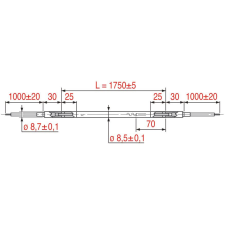  BURKOLT FŰTŐELEM RSV-175 600W 23 beépíthető gépek kiegészítői