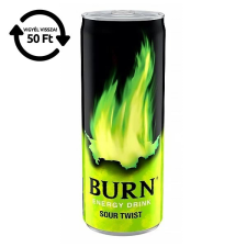 BURN Energiaital burn zöld alma 0,25l drs 1926802 energiaital