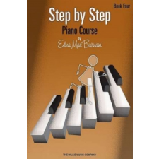  BURNAM STEP BY STEP PF BK 4 BK ONLY – Edna Mae Burnam idegen nyelvű könyv