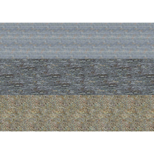  Busch Dekorlap: Elhanyagolt téglafal és alapzat (2db) 210x1448 mm (7443) makett