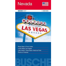 Busche map Nevada térkép Busche map 1:800 000 térkép