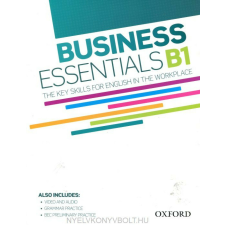BUSINESS ESSENTIALS B1+CD nyelvkönyv, szótár