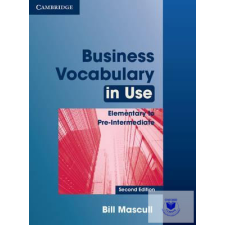  Business Vocabulary in Use Elementary to Pre-intermediate with Answers idegen nyelvű könyv