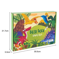  Busy Book - Csináld magad fejlesztő könyv - DINÓK egyéb bébijáték