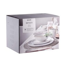 Butlers HENLEY 16 db-os étkészlet tányér és evőeszköz