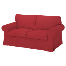 Bútorhuzatok.hu Ektorp kanapé huzat 2 személyes nem kinyitható (régi modell) - Hanna piros lakástextília