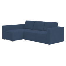 Bútorhuzatok.hu Manstad kanapé huzat bal oldali ágyneműtartóval - Hanna denim lakástextília
