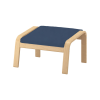 Bútorhuzatok.hu Poang lábtartóhuzat - Hanna denim