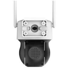 Buxton Vezeték nélküli CCTV kamera 360 fokos színes HD éjjellátó vezeték nélküli WIFI távirányítással webkamera