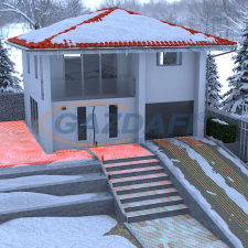 BVF SX 28W/m kültéri fűtőkábel - 3400W (121,4 m) (SX3400) építőanyag