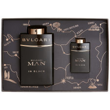 Bvlgari Man in Black SET: edp 60ml + edp 15ml kozmetikai ajándékcsomag