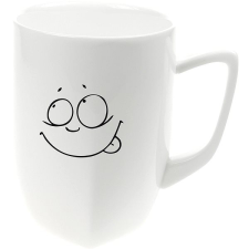 by inspire Hrnek Face černý 280 ml bögrék, csészék