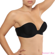 Bye Bra Gala D - rejtett Push-up melltartó (fekete) fehérnemű szett