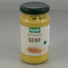 Byodo bio enyhén csípős mustár 200 ml alapvető élelmiszer