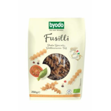 Byodo bio gluténmentes fusilli teljes kiőrlésű rizs-teff tészta 250g gluténmentes termék