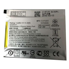  C11P1603 Akkumulátor 3000mAh mobiltelefon akkumulátor