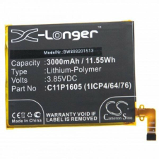  C11P1605 Akkumulátor 3000 mAh mobiltelefon akkumulátor