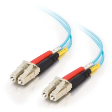 C2G Fiber Optic LC Összekötő Kék 2m 85550 kábel és adapter