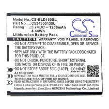 C534850130L Telefon akkumulátor 1200 mAh mobiltelefon akkumulátor